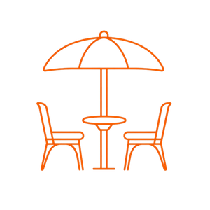 icono de terrazas